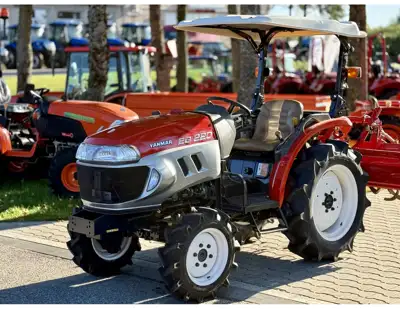 Parduodamas Yanmar EG-220 su žemės dirbimo freza