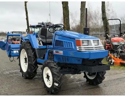Parduodamas Iseki TU-200 su žemės dirbimo freza