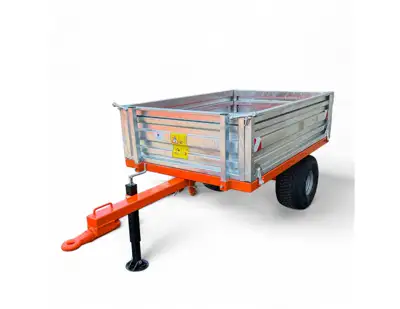 Puspriekabė T100(M) 1000kg