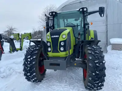 Parduodamas traktorius Claas Arion 440 su Claas FL120c fr. krautuvu