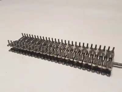 ruloninio (ritininio) preso diržų jungtys 