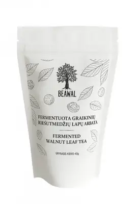 Fermentuota graikinių riešutmedžių arbata BEAWAL