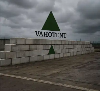 Betoniniai lego blokai, sienos, silosui