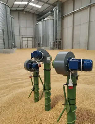 Grūdų ventiliatoriai - aeratoriai