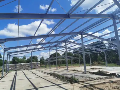 Angarai metalinės konstrukcijos - Paslaugos (Mažeikiai)