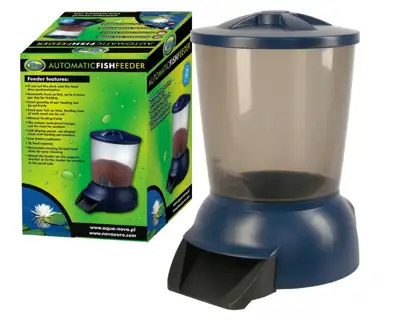 Automatinė tvenkinio žuvų šėrykla Aqua Nova P-FEED - Žuvininkystė