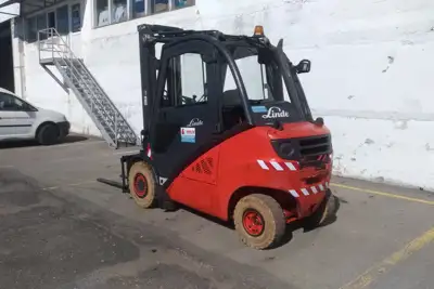 Dujinis šakinis krautuvas LINDE H30T (19000 mh) - Sandėliavimo įranga (Visa Lietuva)