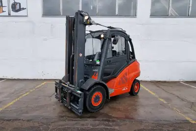 Dujinis šakinis krautuvas LINDE H50T (17 000 mh) - Sandėliavimo įranga (Šiauliai)