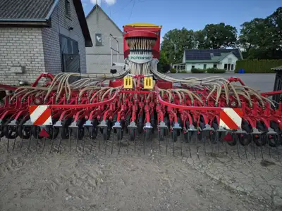 Parduodama sėjamoji Pöttinger Terrasem V6000 DZ (Fertilizer) - Technika