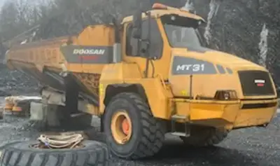 Parduodamas dalimis savivartis Moxy MT31 (2008m) - Statybinė technika
