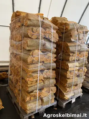 Sausos, skaldytos malkos