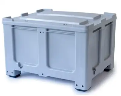 Plastikiniai konteineriai big box - 1200x1000mm 1200x800mm - Ūkio įranga
