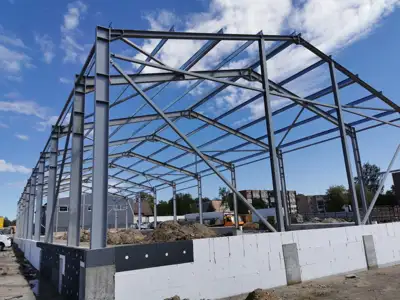 Santvaros metalinės konstrukcijos angarai - Paslaugos (Visa Lietuva)