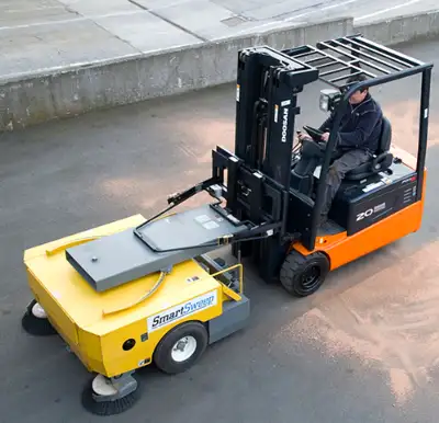 Šlavimo mašina Smart Sweeper - Sandėliavimo įranga