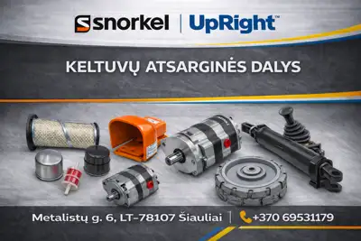Snorkel keltuvų atsarginės dalys