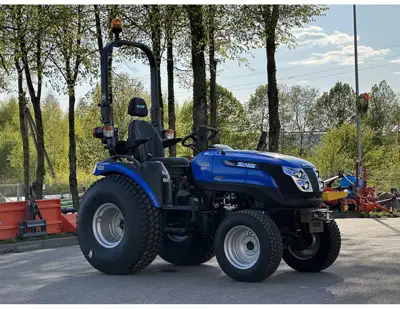 SOLIS 26 HST su vejos ratais