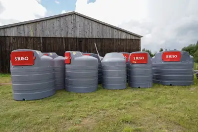 Stacionari dvisienė kuro talpykla SIBUSO