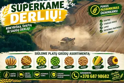Superkame grudus - Augalininkystė