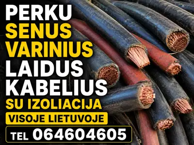 variniai laidai kabeliai perku - Sandėliavimo įranga