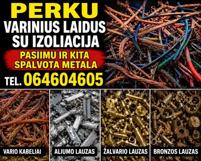 variniai laidai kabeliai - Technika