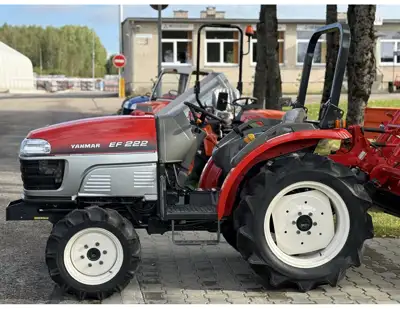 Yanmar EF-222 su žemės dirbimo freza - Traktoriai (Vilnius)