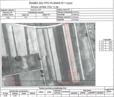 Žemės ūkio sklypas - Vilniaus r. sav., Sužionių k. - Nekilnojamasis turtas