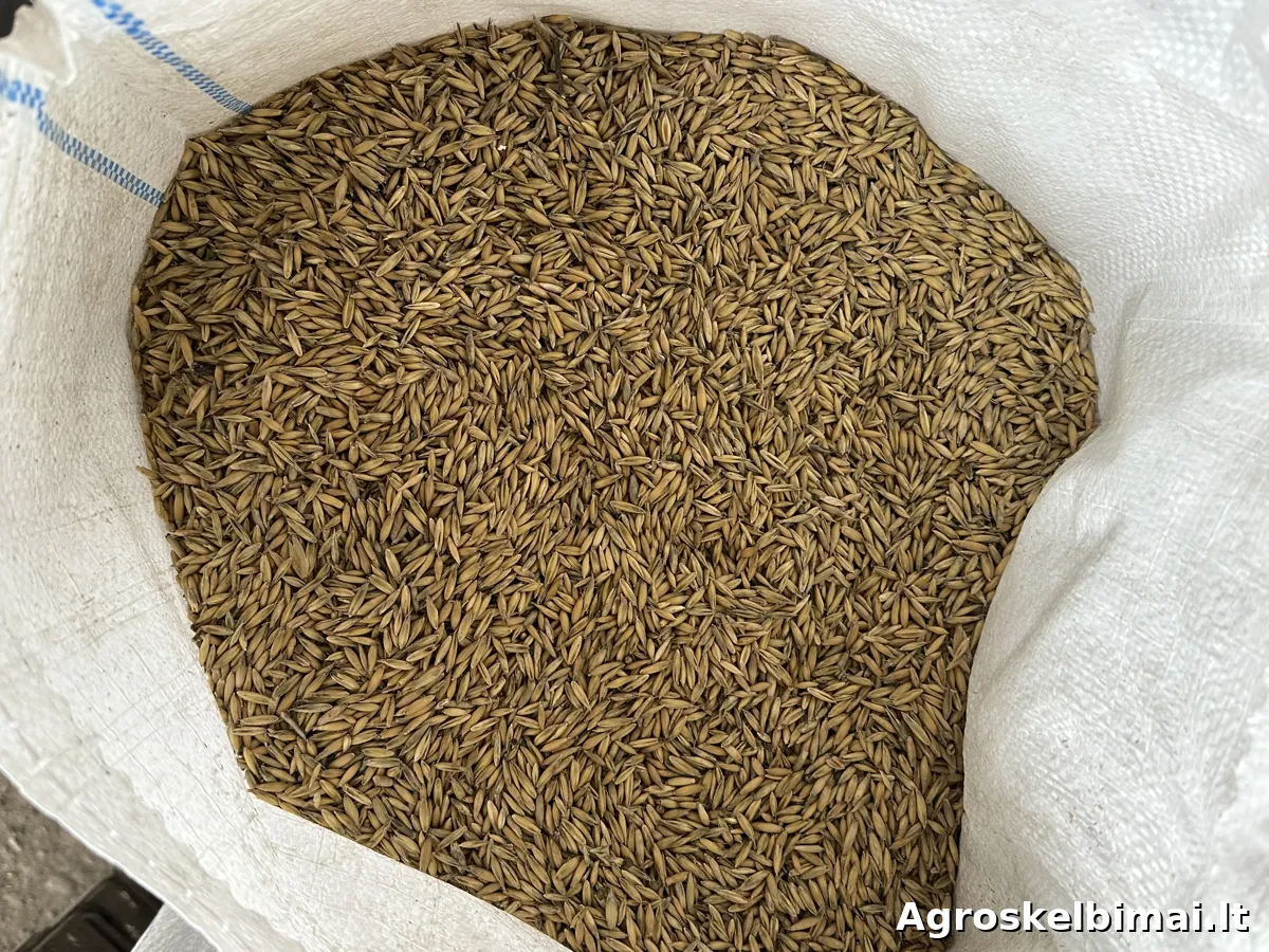 Traiškytų grūdų mišiniai ir pašarinės žaliavos - Gyvulininkystė nuotrauka 9