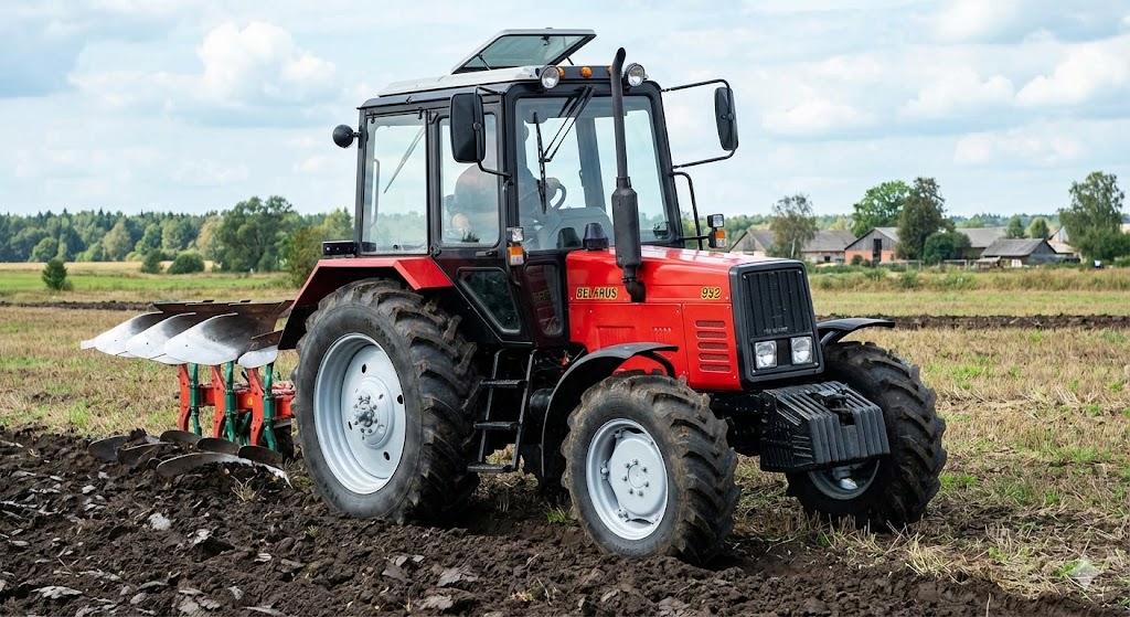 Traktorių Belarus 950 ir 952 specifikacija ir techninė apžvalga
