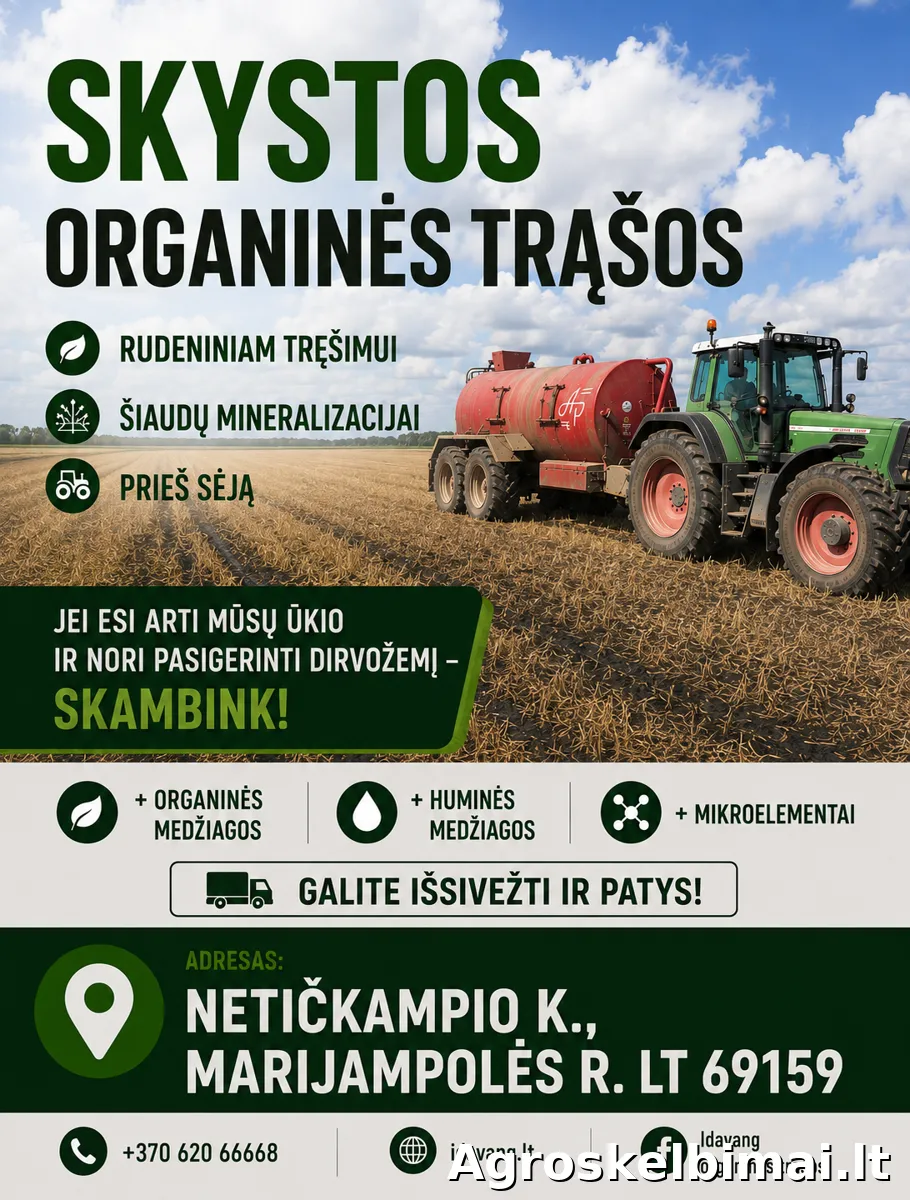 Trąšos organinės