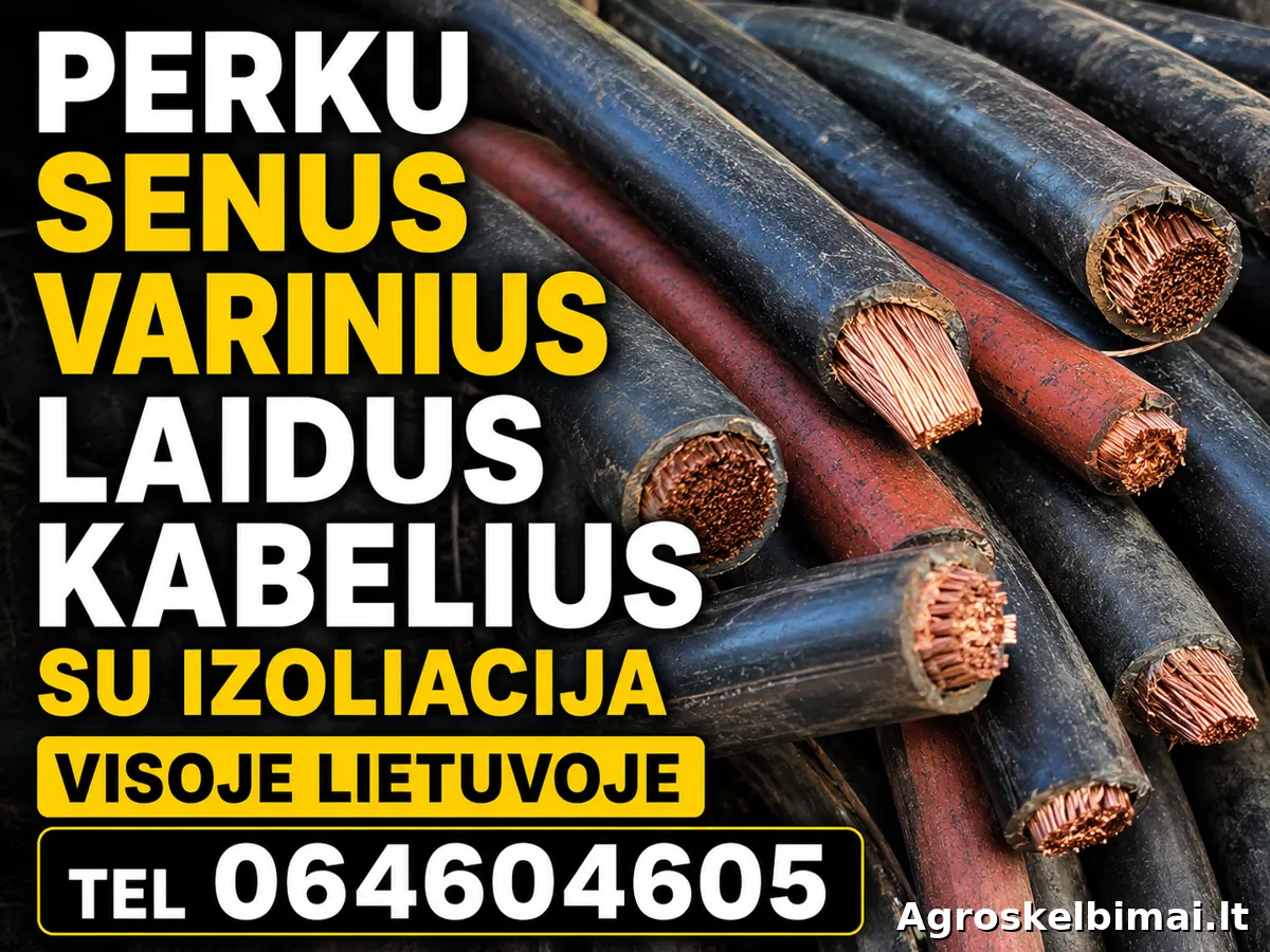 variniai laidai kabeliai - Ūkio įranga nuotrauka 1