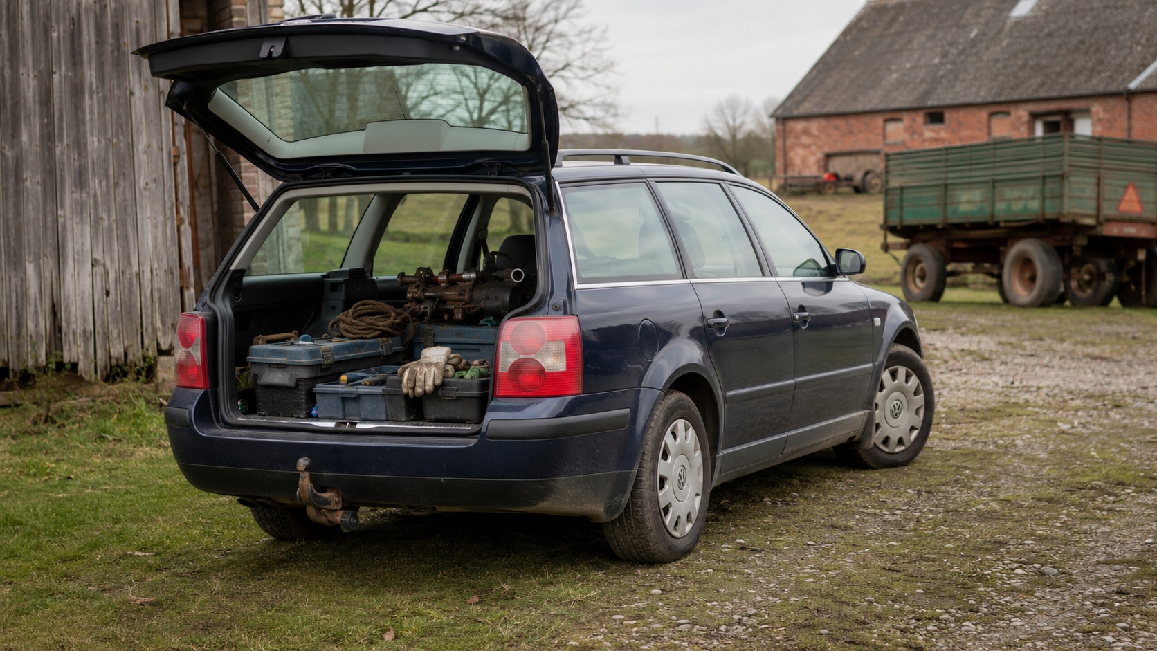 Volkswagen Passat B5 1.9 TDI universalas ūkininkui