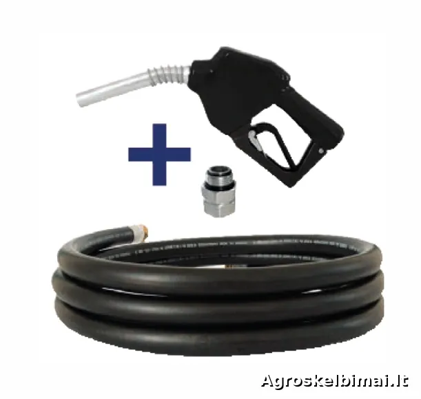 Kuro žarnos ir pistoletai