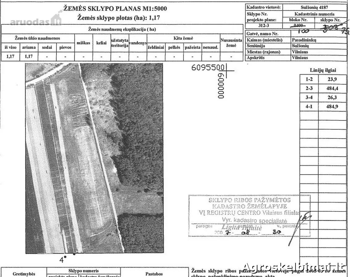 Žemės ūkio sklypas - Vilniaus r. sav., Sužionių k. - Nekilnojamasis turtas nuotrauka 2
